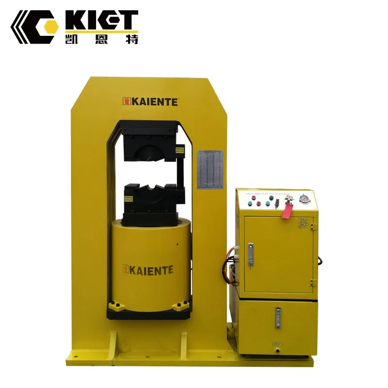 Hidráulica Splicing Crimping Press Machine, para Steel Wire Rope