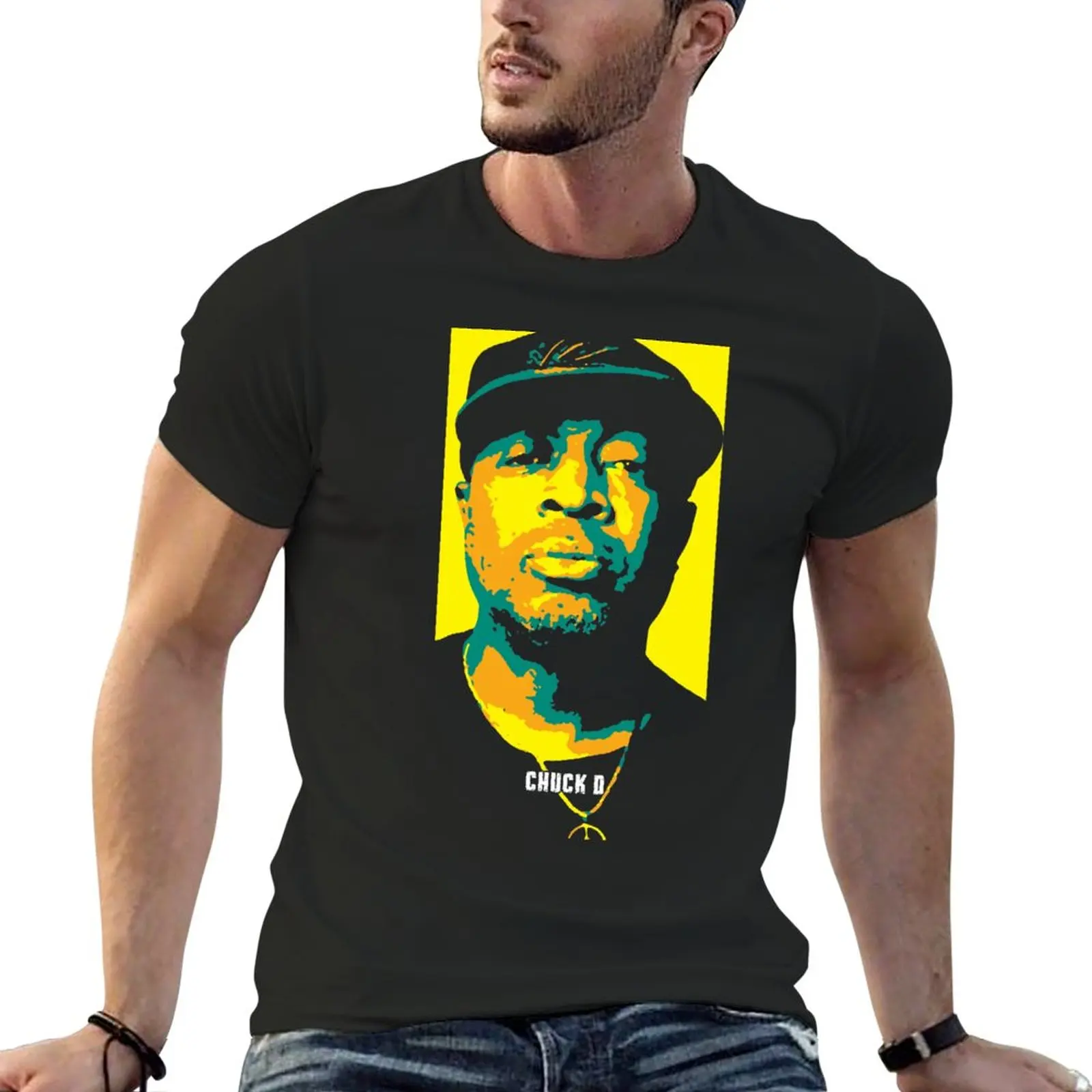 New Chuck D. Carlton Douglas Ridenhour. an American rapper, author, and producer. T-Shirt cute tops t shirt men