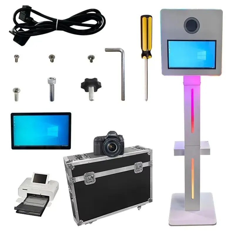 DSLR Photo Studio Mini Computer Printer Mirror Camera Party Booth