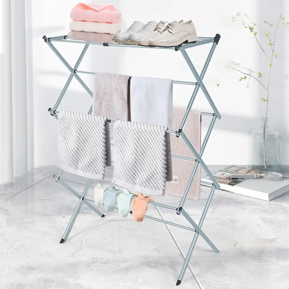 

Выдвижная складная сушилка для белья для использования в помещении — идеально подходит для прачечной, детской одежды, нижнего белья и многого другого