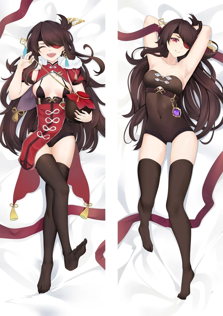 Genshin Impact Dakimakura Hugging Body Pillow Case Otaku Bedding Pillow Covers Game Character Beidou Cushion Cover