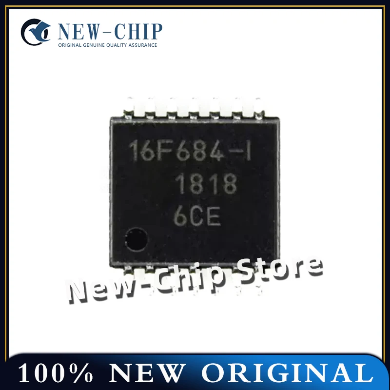 2PCS-50PCS/LOT  PIC16F684-I/ST  TSSOP-14  Embedded controller IC  New original