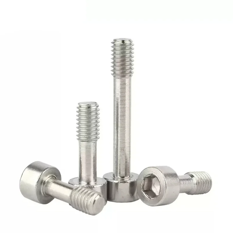 304 Stainless Steel Partially Threaded Hexagon Hex Socket Head Screws Allen Bolts Half Tooth Screw M2 M2.5 M3 M4 M5 M6 M8