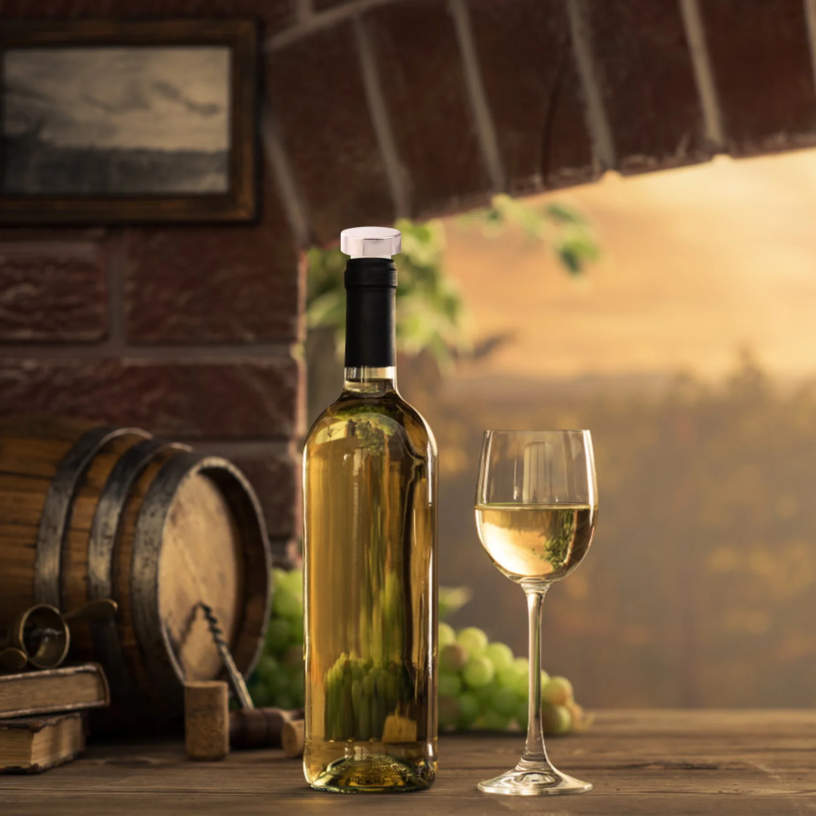 

6 pcs T-Shape Corks Bottle Stoppers Sealing Plug For Wine Bottle Freshness Reusable Leak Free Wine Sealing Caps Kitchen Bar