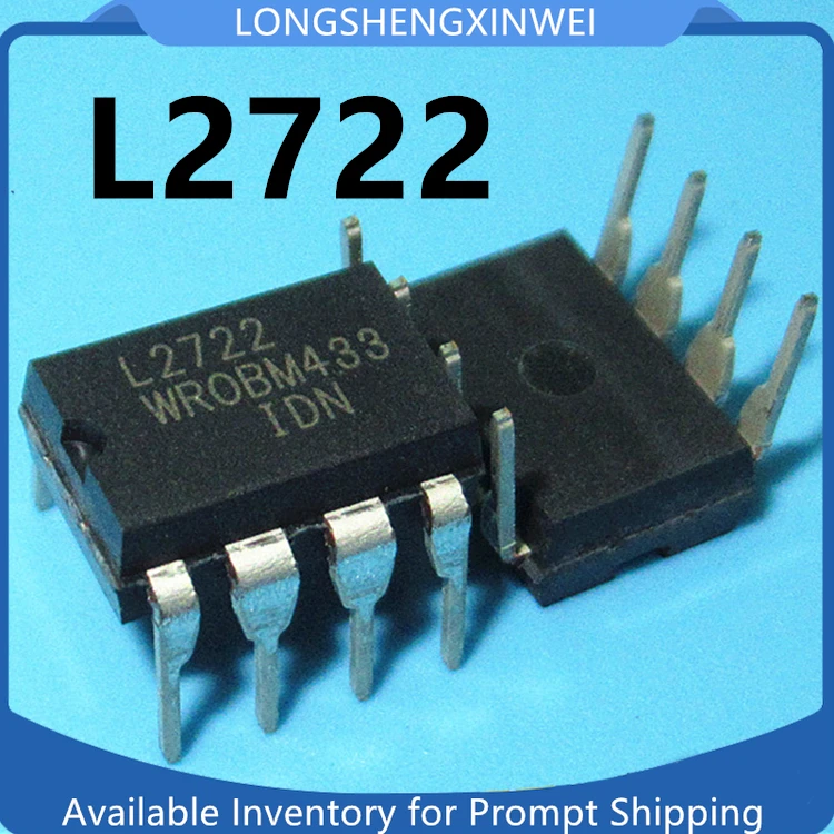 1PCS Original L2722 2722 Dual Power Operational Amplifier IC Chip Inline DIP-8