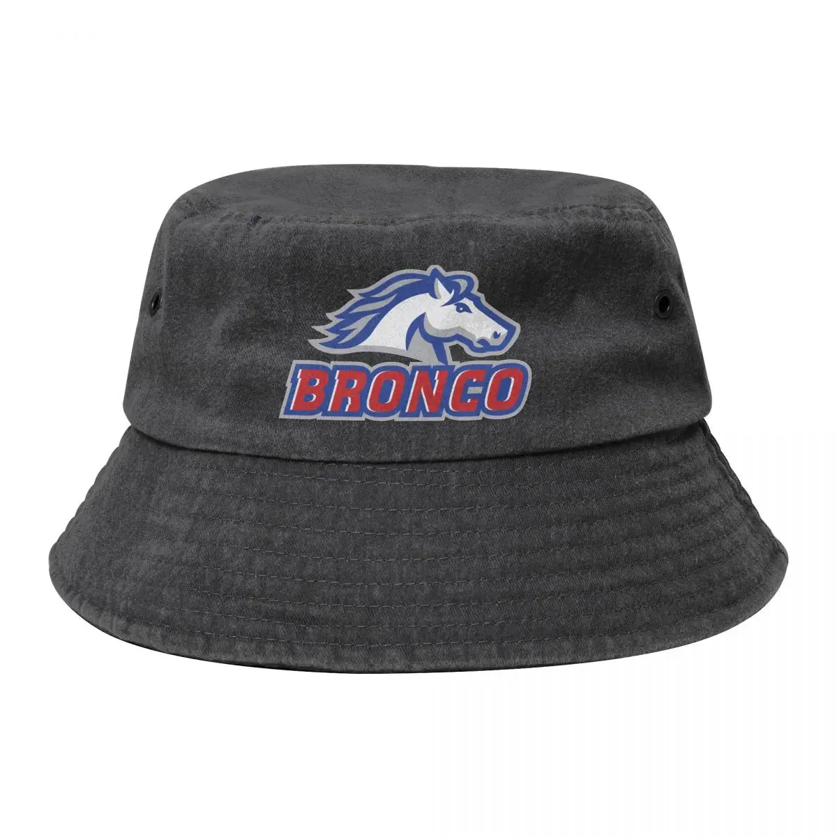 New Bronco Bucket Hat Beach Sun Fisherman Cap Fishing Baseball Caps