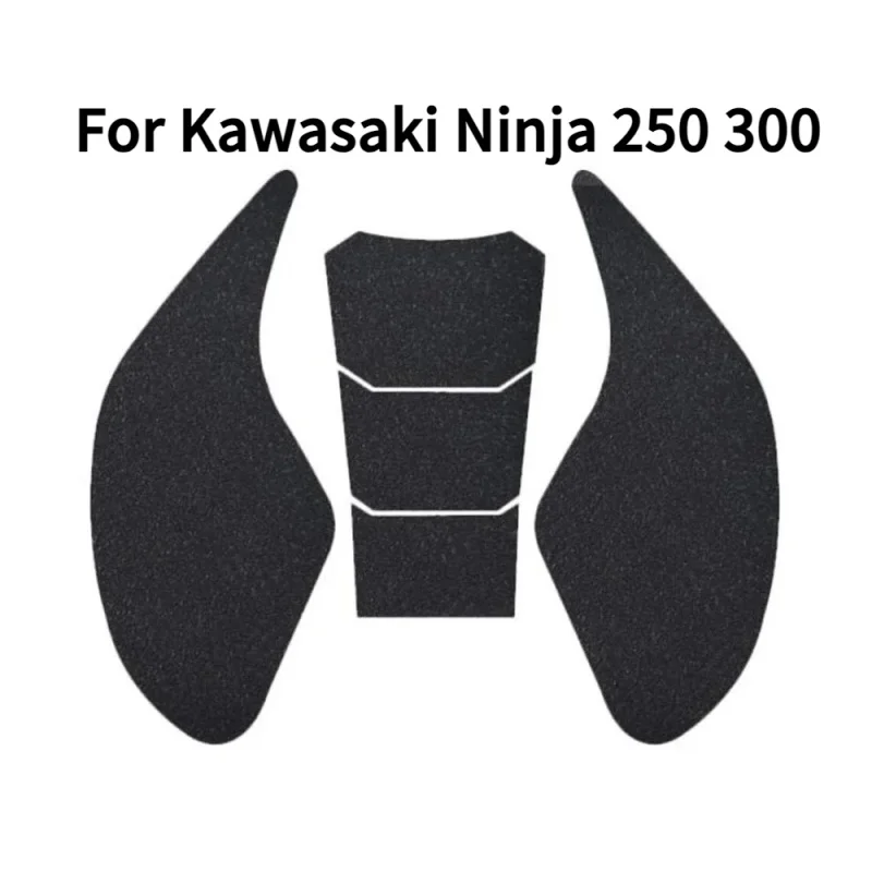 

For Kawasaki Ninja 250 300 z250 Z300 sticker motorcycle tank traction pad side stickers fuel knee grip protector anti slip decal