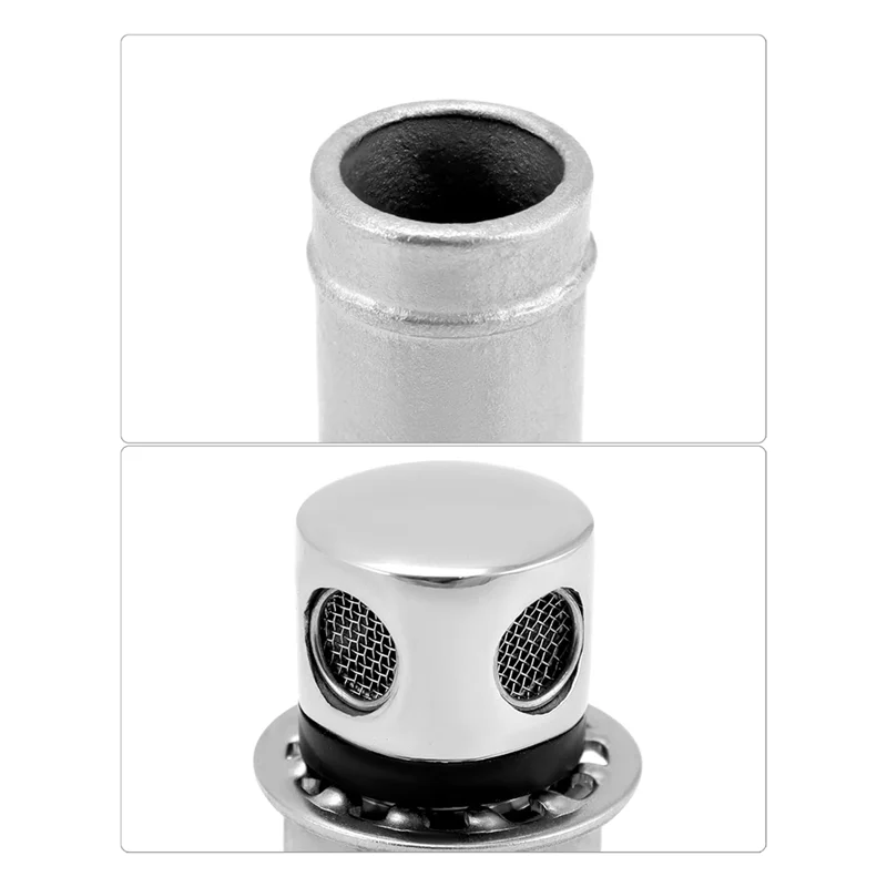 ABZV-Duty 연료 가스 탱크 벤트 핏 5/8"(16Mm) I.D. 호스, 선박, 요트 및 고속철도 캐빈용 316 스테인레스 스틸
