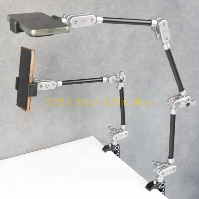 A2BA Quick Aluminum Phone Mount Flexible Positioning Arm For Multiple Device