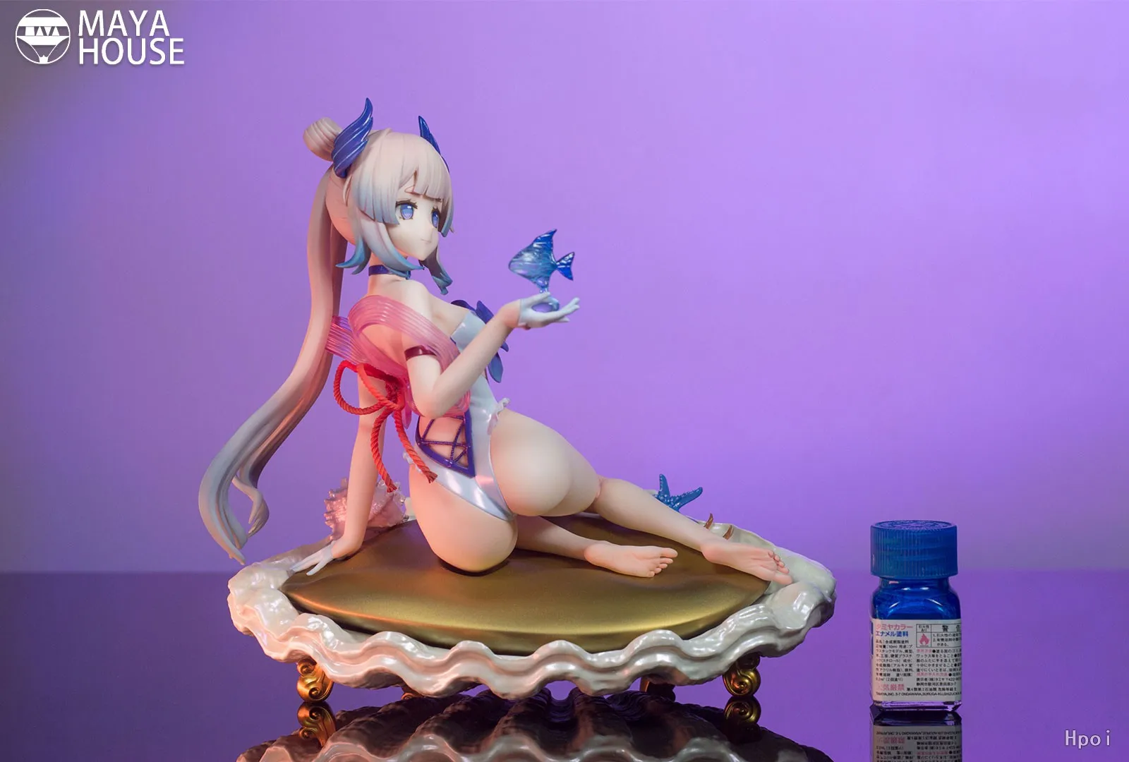 16cm anime jogo genshin impacto figura sangonomiya kokomi bonito modelo de mesa boneca brinquedos presentes coleção decoração ornamentos
