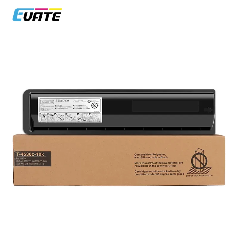 

TOSHIBA Compatible T4530C T4530-10K Black toner Cartridge for Toshiba Toshiba E-STUDIO S255 305 305SD 355 355SD 455 455S Copier