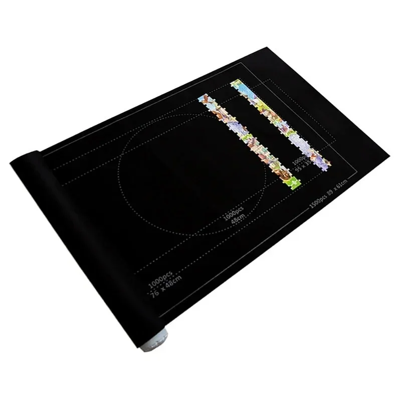 Der Schutz hält bis zu 1500–3000 Teile. Puzzle-Matte, aufrollbarer Puzzle-Teppich, Puzzle-Aufbewahrungs-Filzmatte, Puzzle-Teppich