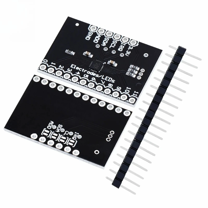 MPR121 V12 I2C Capacitive Touch Sensor Breakout Board for Arduino Compatible Keyboard Development Module