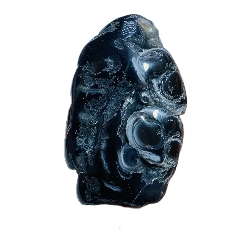 Natural Agate Mineral Specimen Crystal Healing Stone Home Decor Gift for Christmas