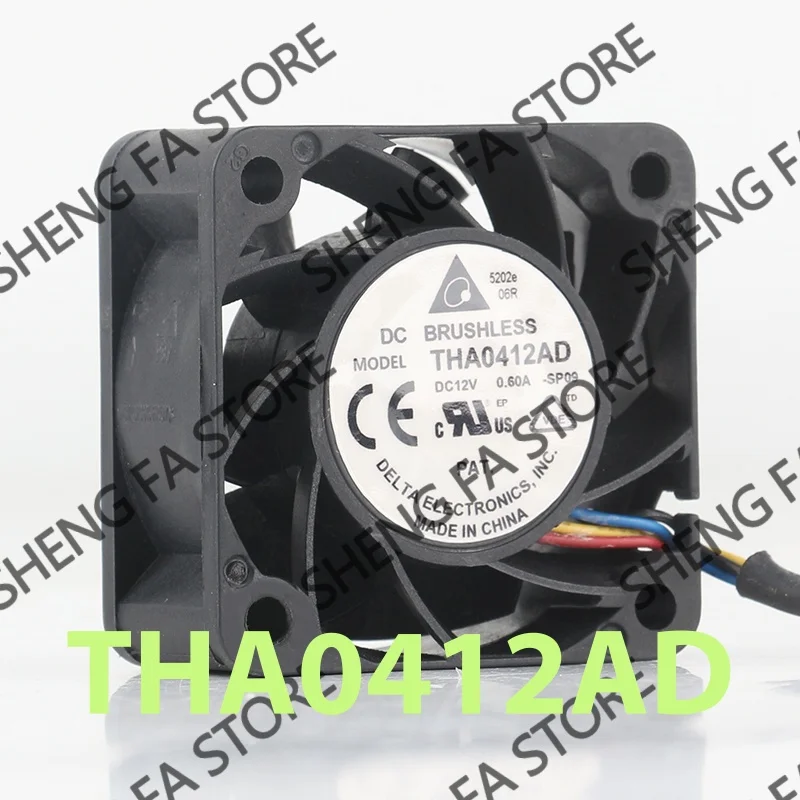 Cooling Fan THA0412AD-SP09 Delta 5V 24V 48V DC12V 0.60A AC EC 4020 40X40X20MM 4CM Dual Ball PWM Speed Regulation High air Volume