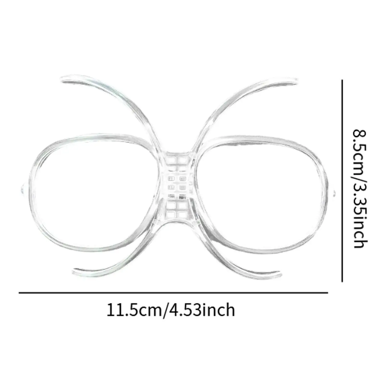 6x Ski Goggles Insert Adapter Flexible Universal for Men Women Motocross Sports