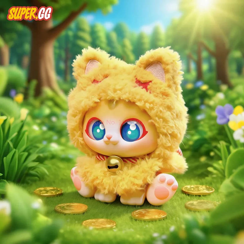 PICOCO Lucky Cloak Cat Blind Box Maneki Neko Fortune Figure