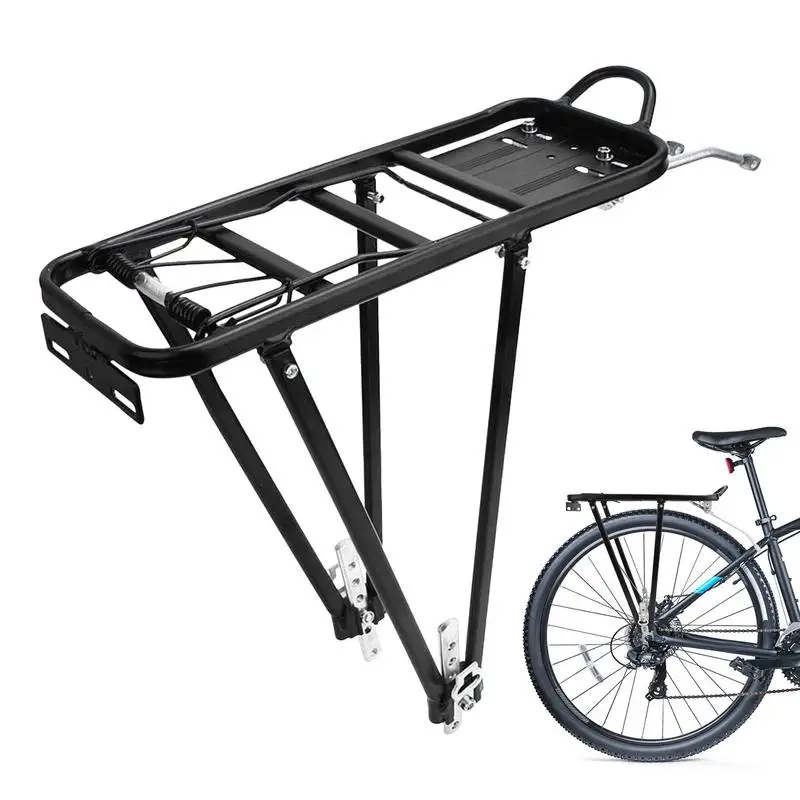 

Cycling Carrier Rack 77lbs Carrier Luggage Rack Sturdy Pannier Rack Carrier Luggage Rack Adjustable Sturdy Rack Organizer For