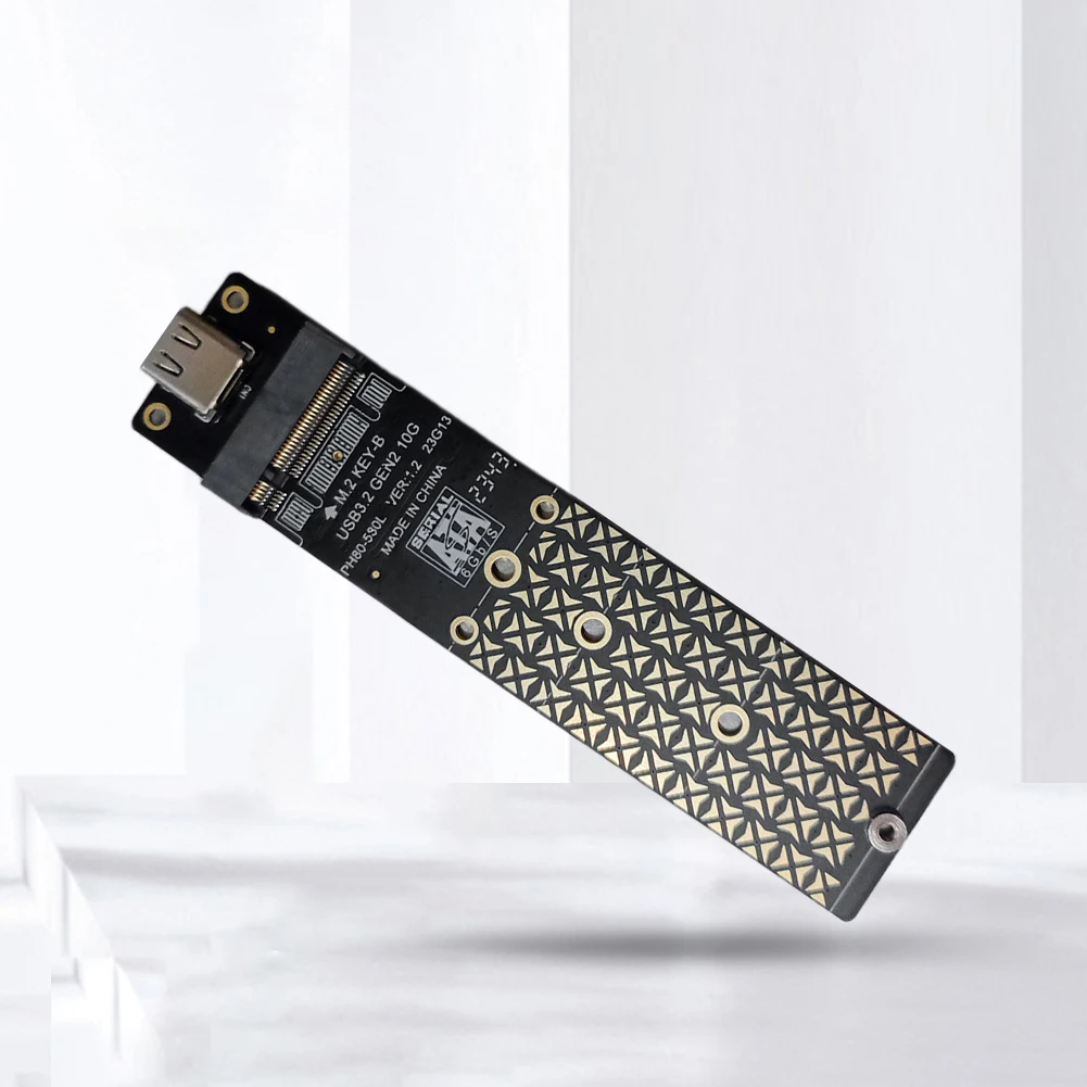 M.2NGFF Solid State Disk SSD To USB Adapter 10 Gbps Speed M.2 To USB3.1 Converter Reader JMS580 Chip for 2230/2242/2260/2280 SSD