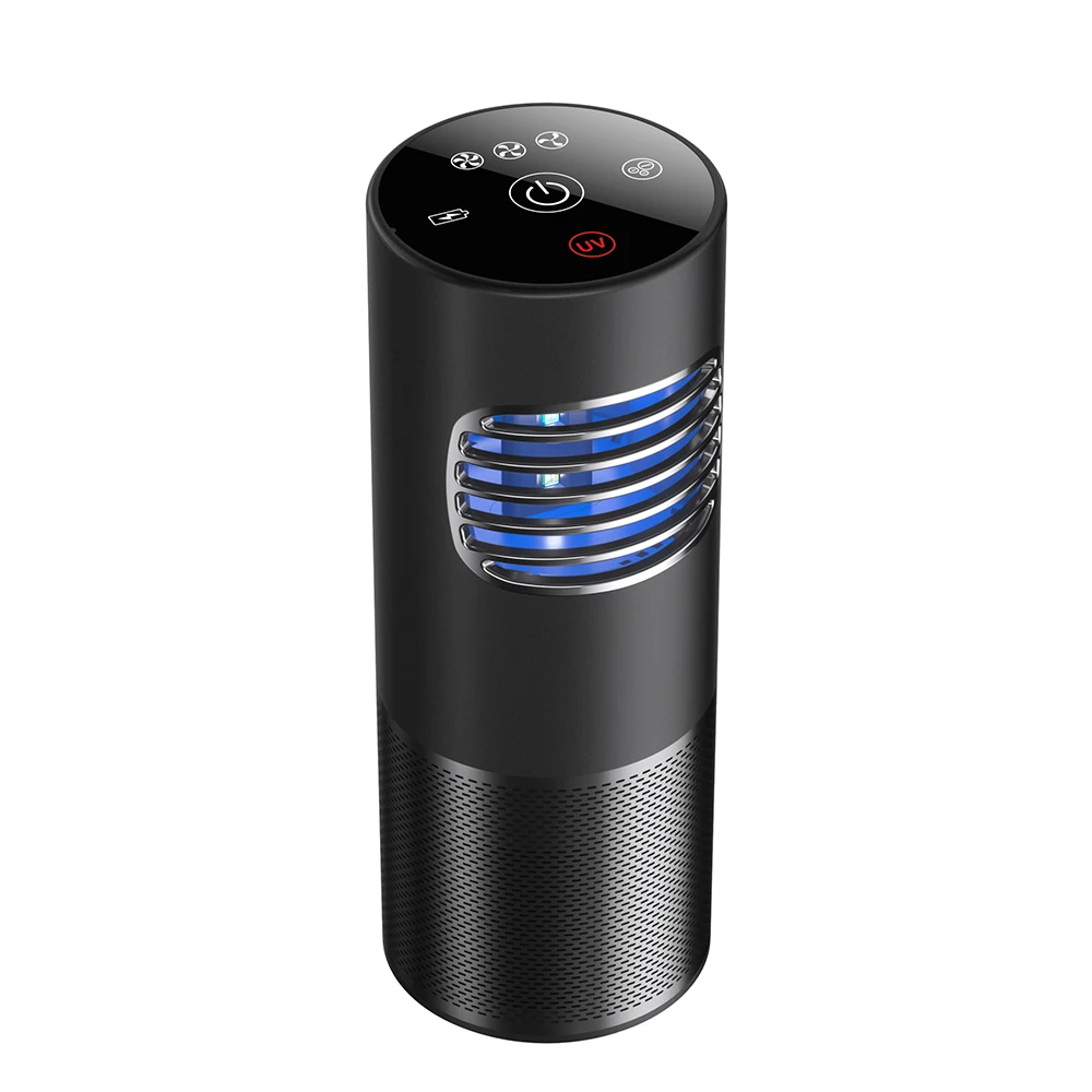 Desktop Air Purifier Rechargeable PM2.5 Therapeutic Air Purifier Portable Home Car Air Purifier with Hepa Filter