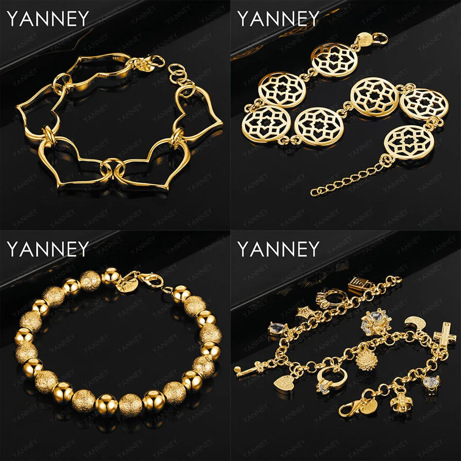 

Luxury 925 Sterling Silver 18K Gold Exquisite Flower Round Bracelet Women's Jewelry Fashion Accessories Gift Wedding