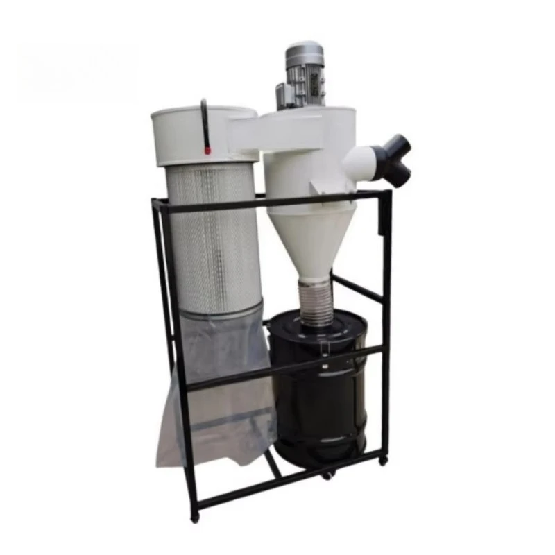Portable 750W Industrial Cyclone Separator Dust Collector Vacuum Cleaner Pump
