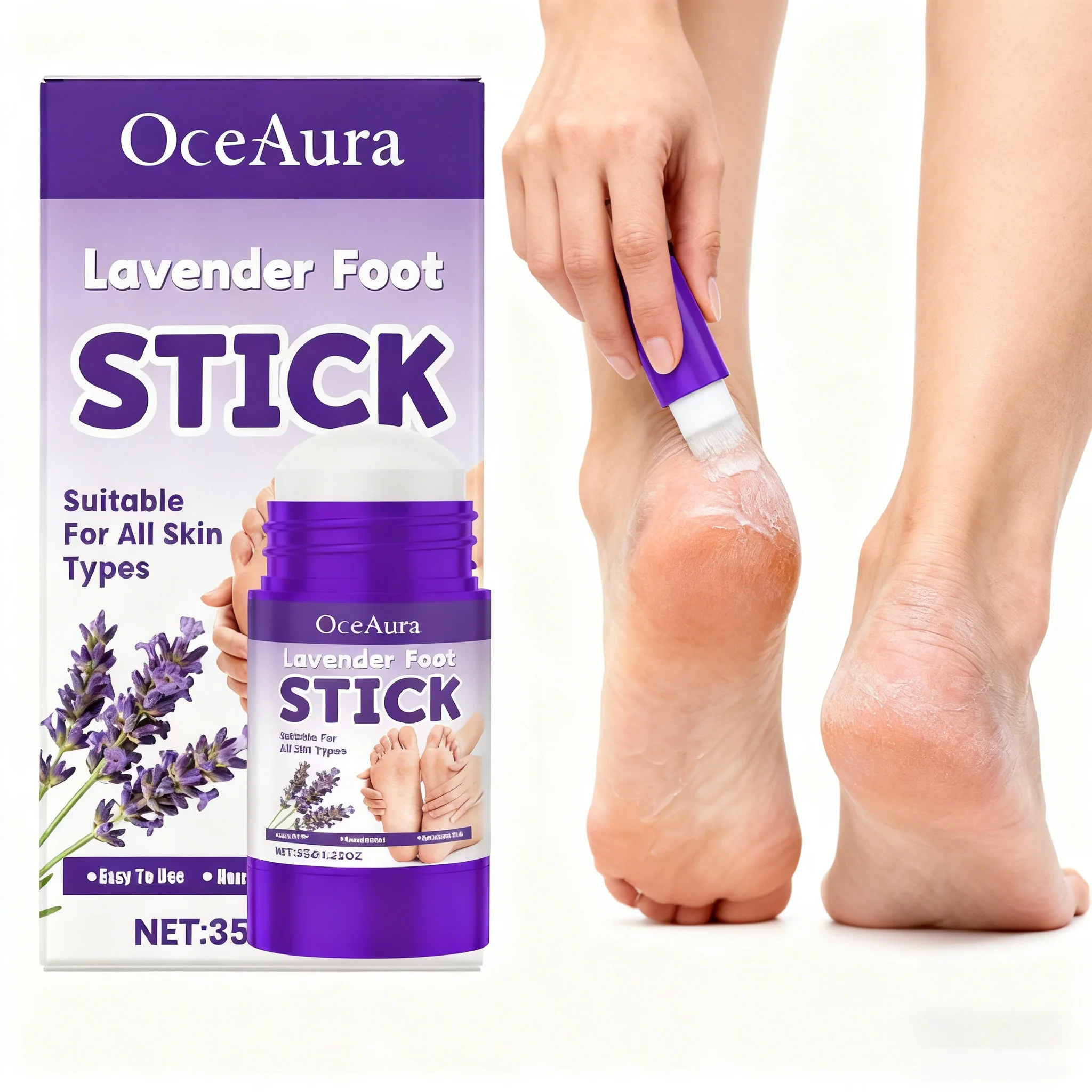 

Anti Crack Foot Cream Deep Hydration Soft Feet Remove Dead Skin Calluses Prevent Dry Cracked Heel Repair Stick Foot Moisturizer