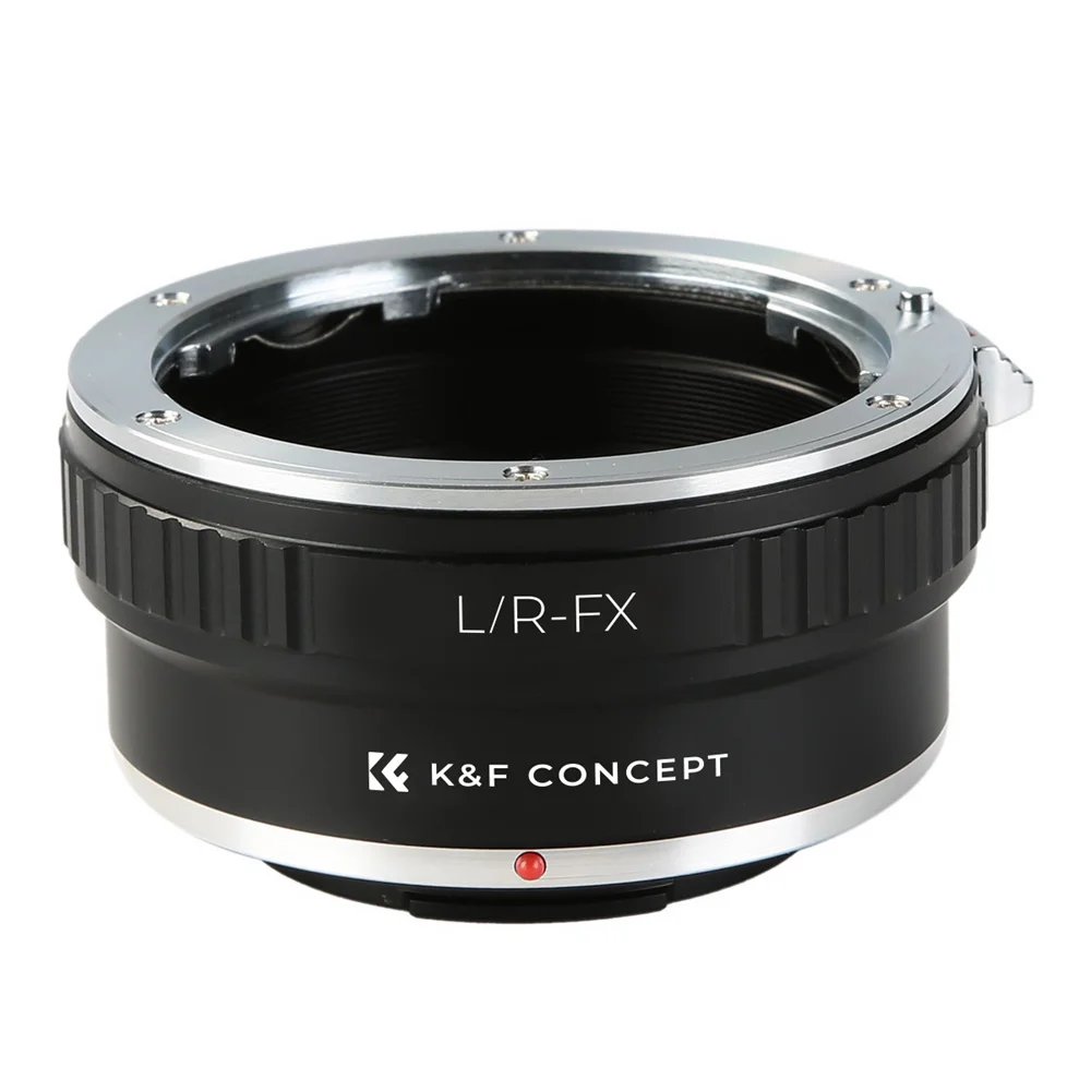 K&F Concept L/R-FX Lens Mount Adapter for Leica R Mount Lens to Fujifilm FX Mount Camera for Fuji X-A1 X-A2 X-A3 X-Pro1 X-Pro2