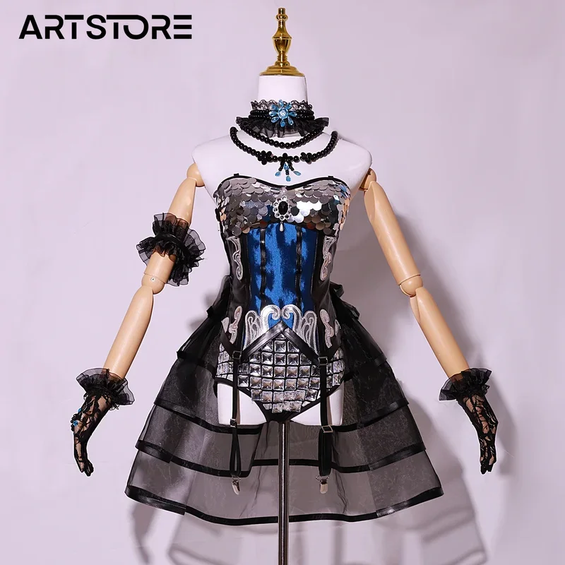 Kroto Cosplay Identiteit V Cosplay Kostuum Rollenspel Strip Met Hallowmas Dress Party Pruiken Animatieprop