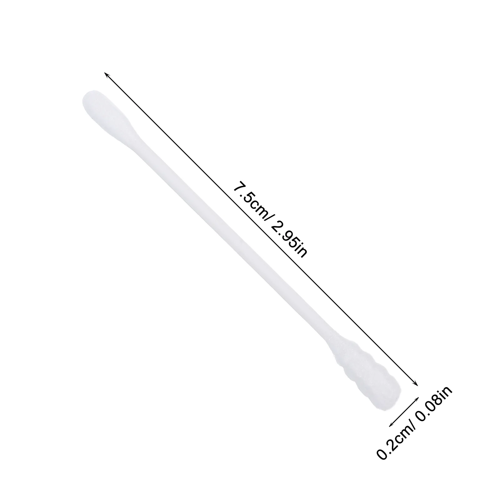 300pcs Cotton Swabs Double Head Disposable Paper Stick Makeup Tool Cleaning Ear Wax Removal Arts Crafts Beauty Accessories