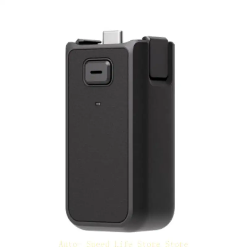 

02DA Battery Grip Extend Time Easily for Pocket 3 Gimbal Cameras Replacement