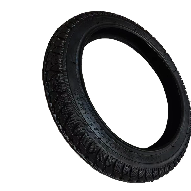 16 X 2.125 Bike Outer Tire Rubber Enhance Traction Folding Bike Replacement Outer Tire Superb Grip view 3