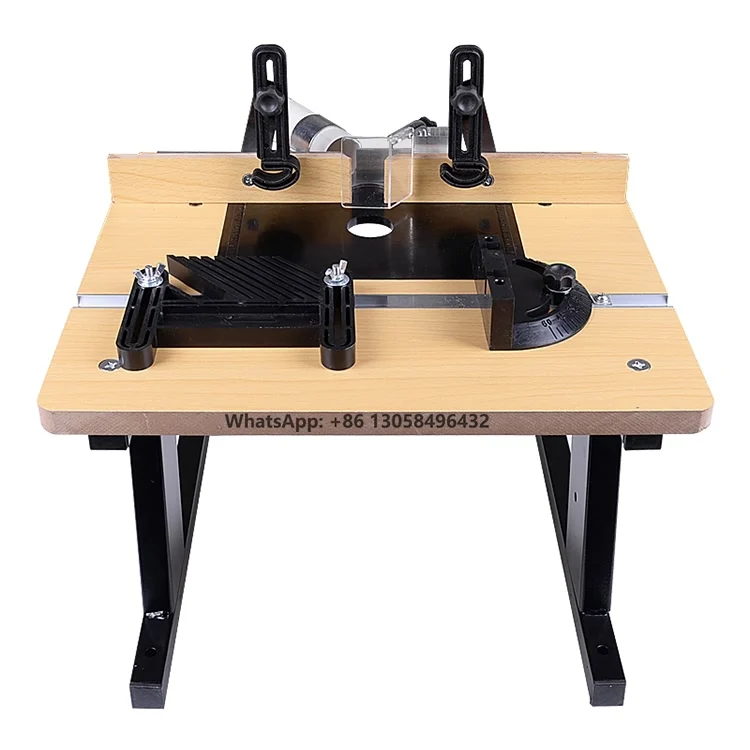 Industrial Small Woodworking Foldable Workbench Wood Router Table Mini Bakelite Milling Flip Board for Electric Trimming Machine