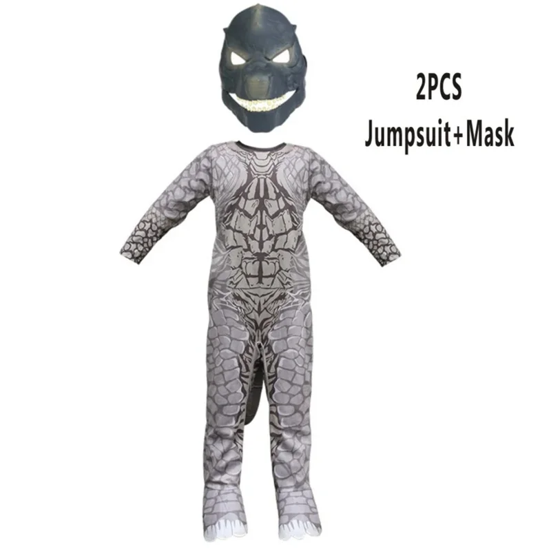 Child Costume Halloween Cosplay Child Godzilla Costume