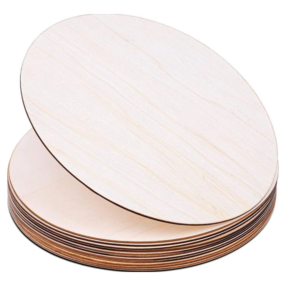 30CM Natural Round Wooden Slices Circles Discs for DIY Craft Kids Painting Toys Wood Pendants Decoration Hanging Products