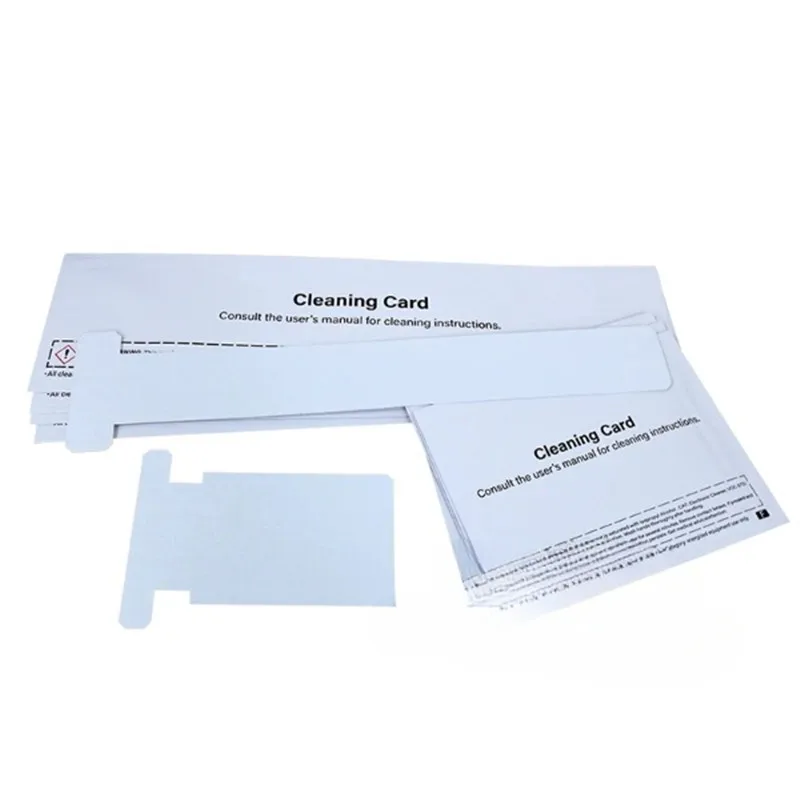 8 Pcs Cleaning Card 105999-101 Cleaning Kit For Zebra ZXP1 ID Card Printers