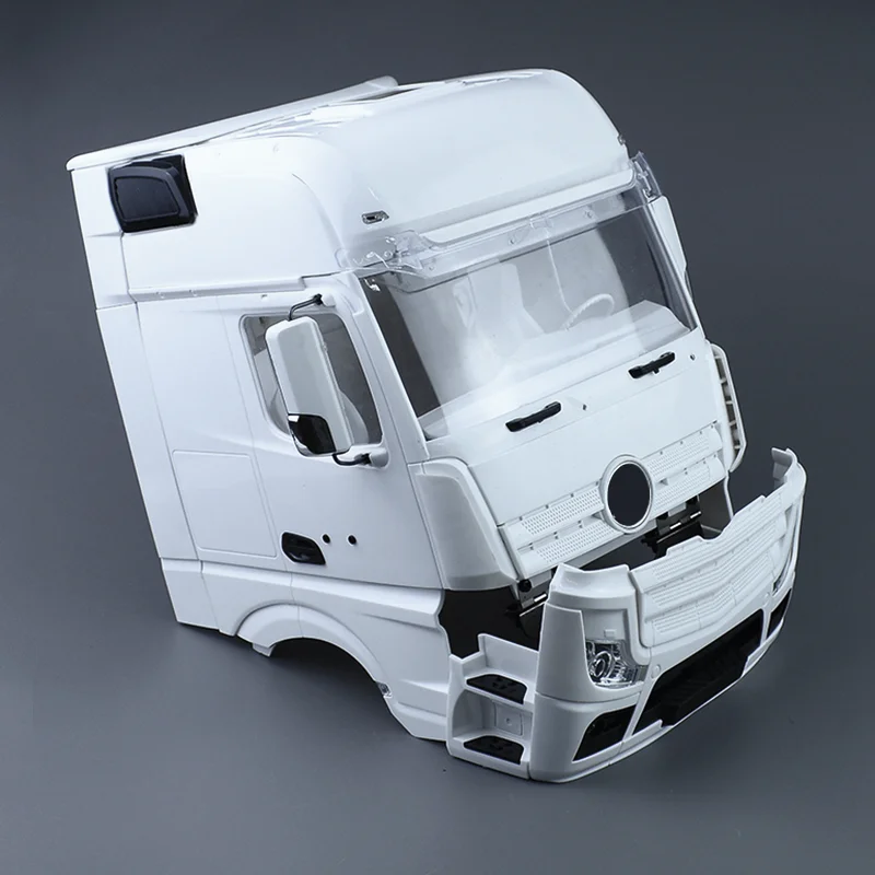 

HERCULES HOBBY Plastic Body High Top Shell Cockpit Kit for 1/14 RC Tractor Truck Benz ACTROS 1851 Car optional parts