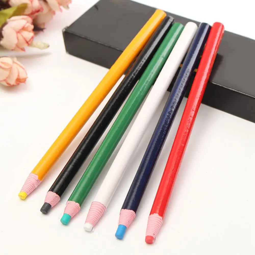 6PCS/SET String Graffiti Drawing Tool Wax Pencil Colored Crayon Paper Roll Pen Marker