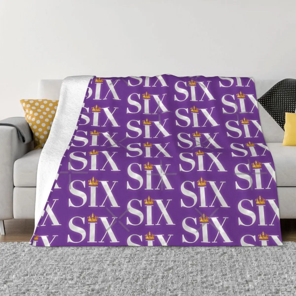 

Six The Musical Logo Quilt Blanket Blankets & Throws Home And Decoration Throw Blanket