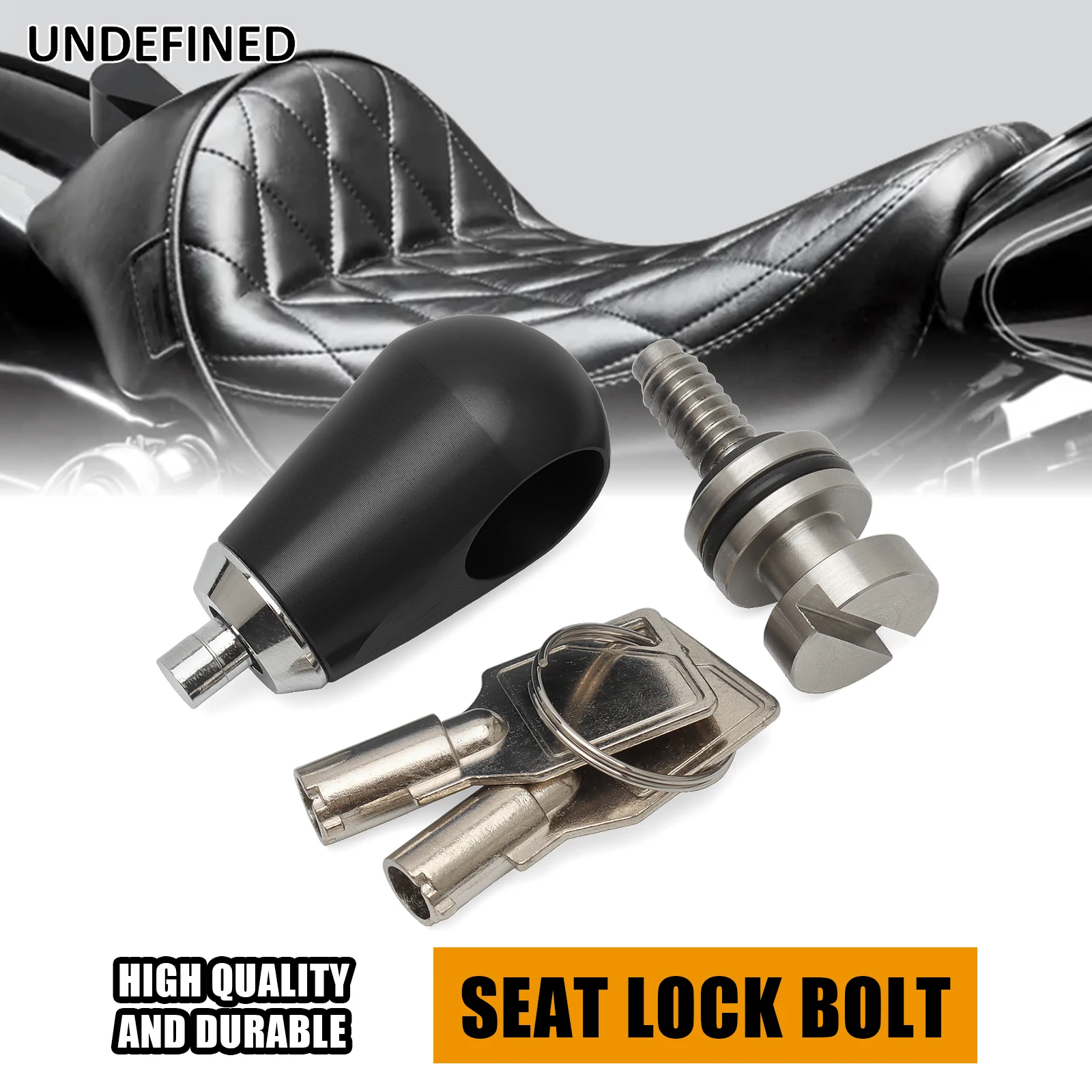 Parafuso de bloqueio do assento da motocicleta para sportster wide glide street bob roadking fatbob streetbob softail dyna street glide