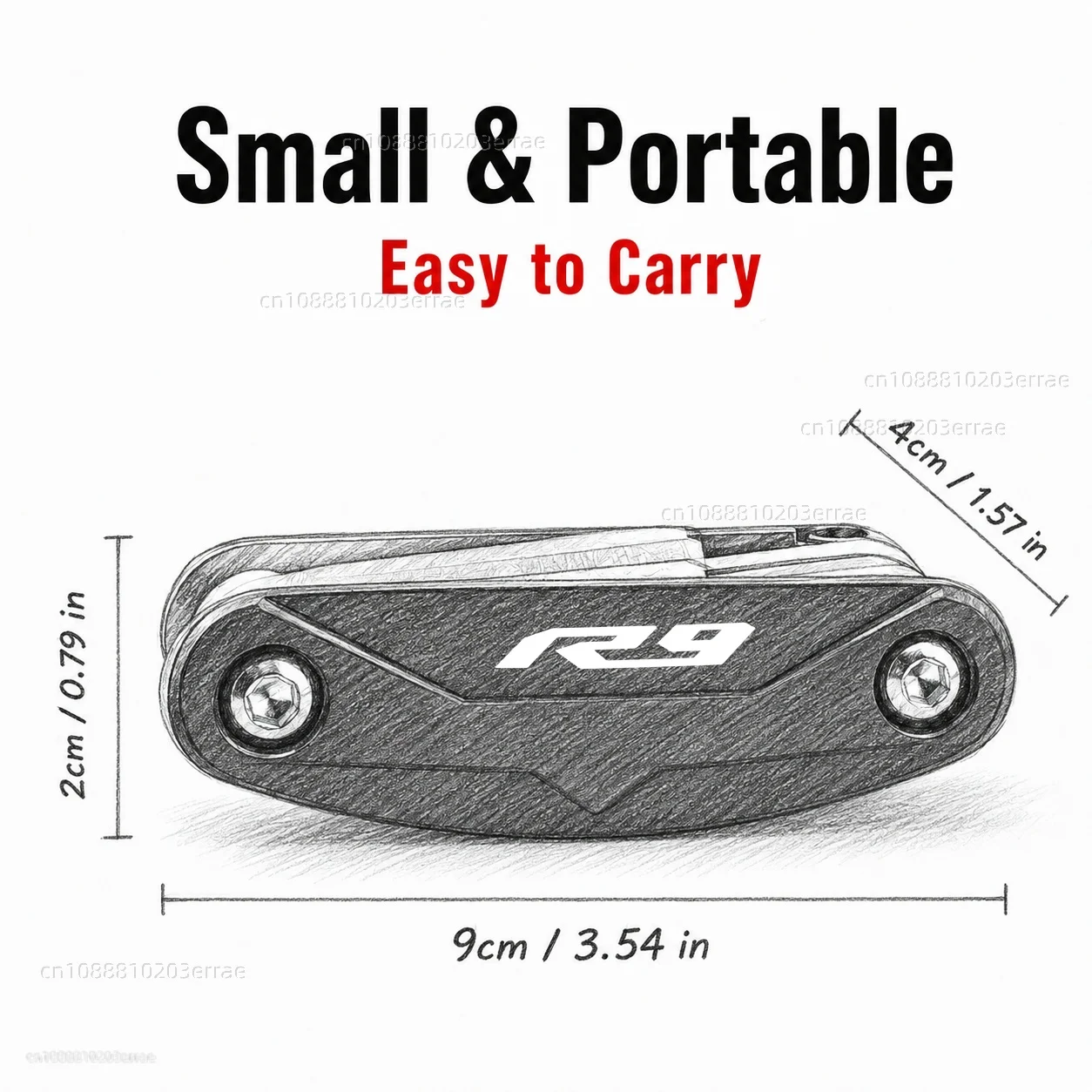 For YAMAHA YZFR9 YZF-R9 YZF R3 R6 R7 R9 2025 Motorcycle Tool Repair Kit Multifunctional Screwdriver Wrench Hex Key Set Portable