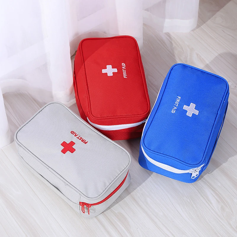 Outdoor Reise Tragbare Medizinische Lagerung Tasche Große Kapazität Oxford Hause Medizin Pill First Aid Kit Medical Notfall Kits Tasche