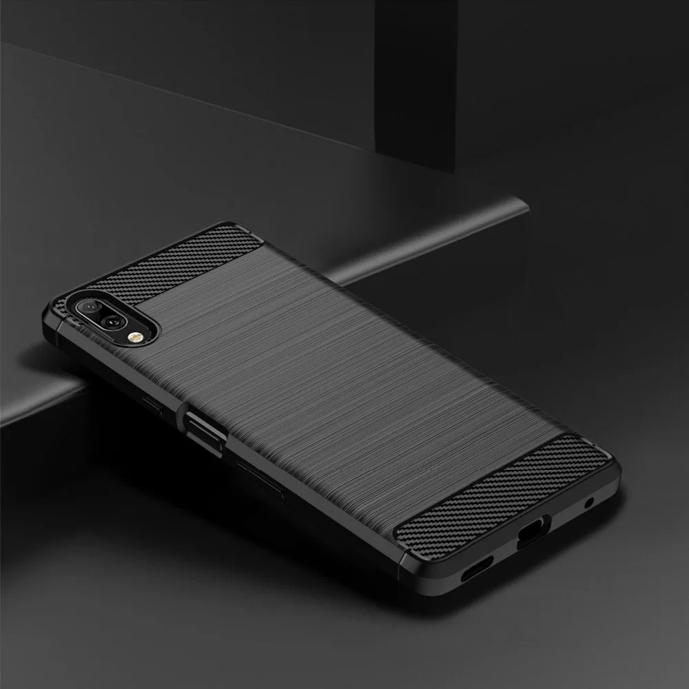 

Brushed Texture Case For Sony Xperia 10 1 iii 5 ii L3 L2 L1 Plus XA 8 E6 XA1 Ultra XA2 XA3 XA4 XZ4 XZ5 XZ3 P40 Cover Carbon Case