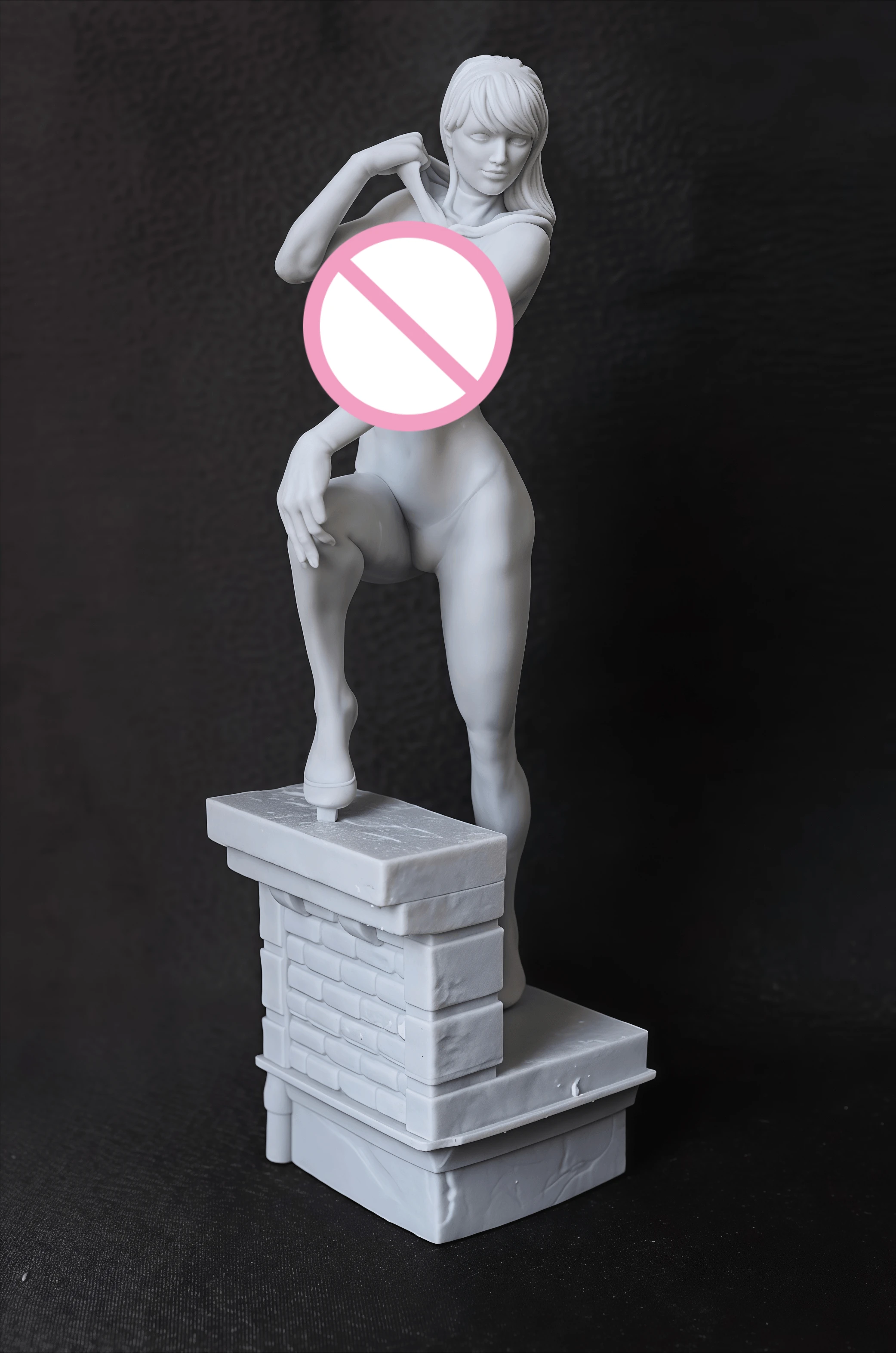 

1: 18 Casting Resin Model Assembly Kit, GK， Resin Female Model Model, Unpainted