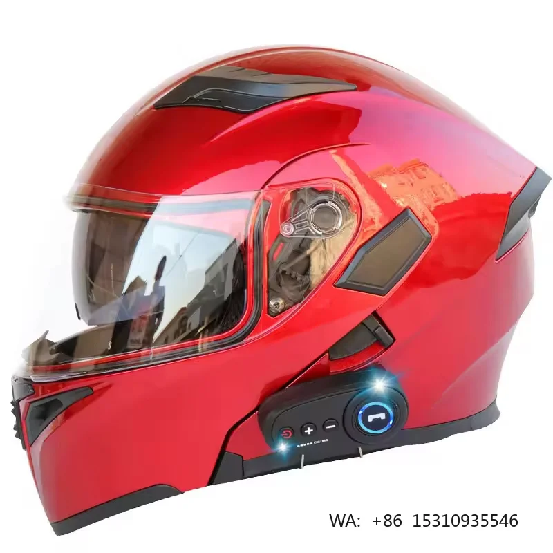 Wholesale High Quality Modular Full Face Helmet Smart Motorcycle Helmet Riding Helmet