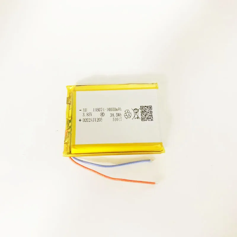 146074 136074 10000mAh 3.85V Rechargeable Polymer Batteries Lipo Li-Po for Power Bank Toy GPS Laptop Smart watch Camera Diy