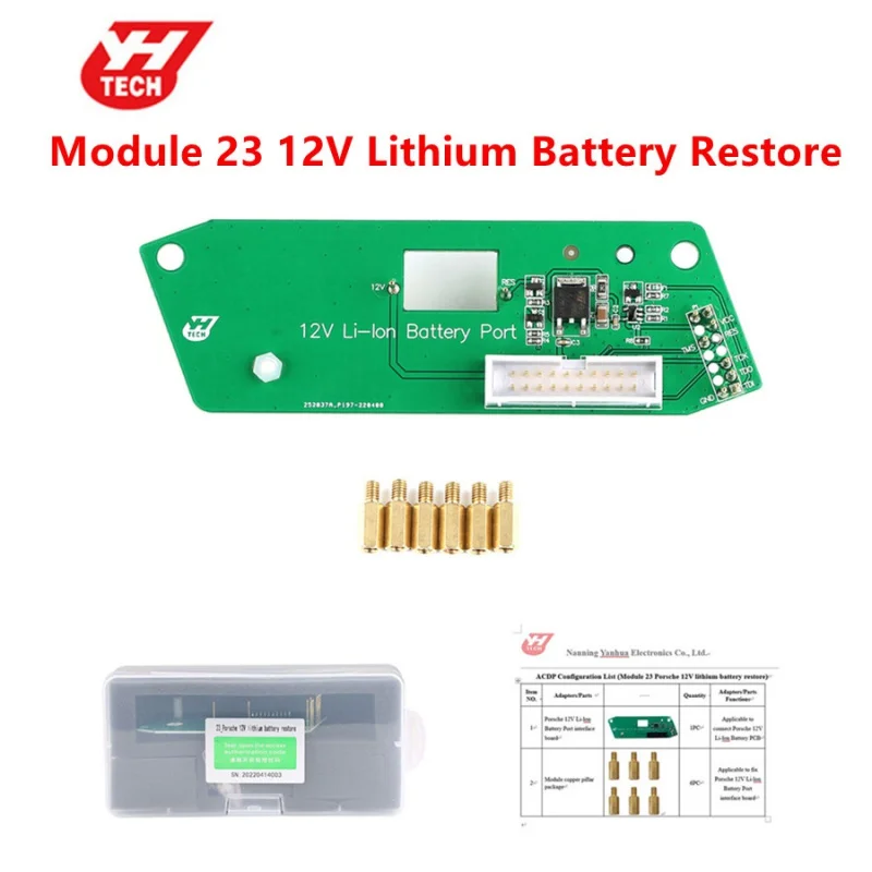 Yanhua Mini ACDP Module 23 for P-o-r-s-c-h-e 12V Lithium Battery Restore