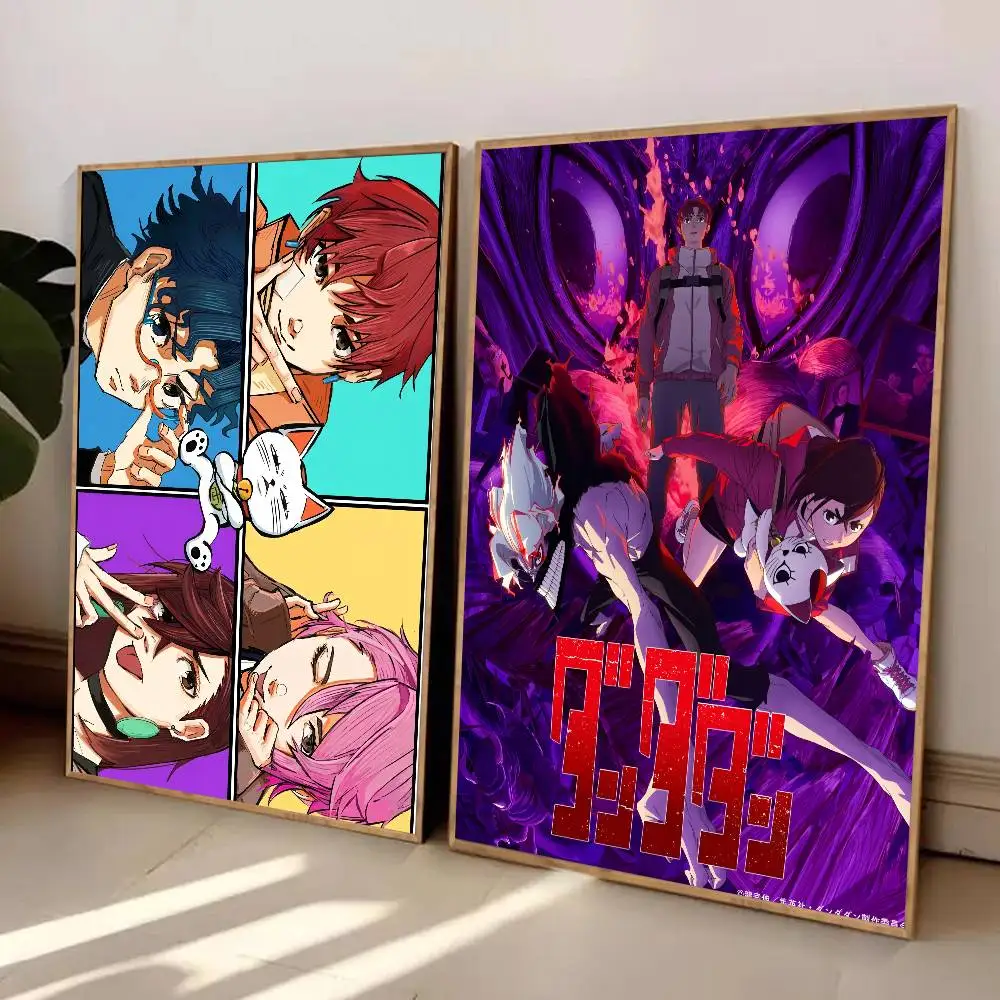 ملصق Anime D-Dandadan Ken ملصق فني عالي الوضوح ذاتي اللصق مقاوم للماء لتزيين المنزل