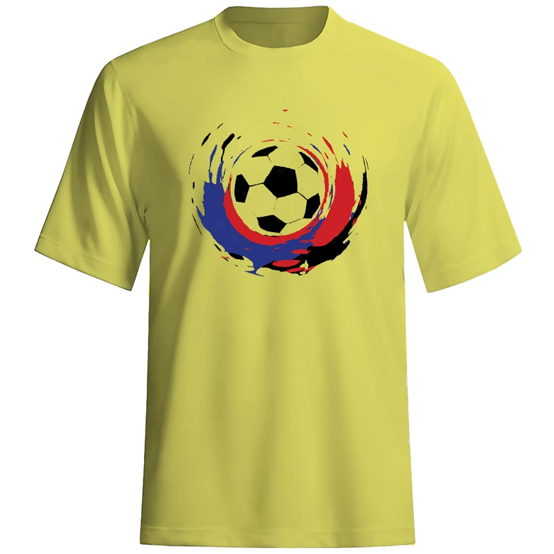 Summer Sports Soccer Jerseys Running Fashion Thin Breathable Speed Loose Men's Short-sleeved T-shirt Top Multi-color Clothing