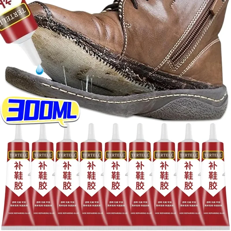 300/60ML Strong Shoes Repair Glue Universal Adhesive Shoe-Repairing Glue Waterproof Repair Glues Hike Shoe Fix Mend Liquid Tools